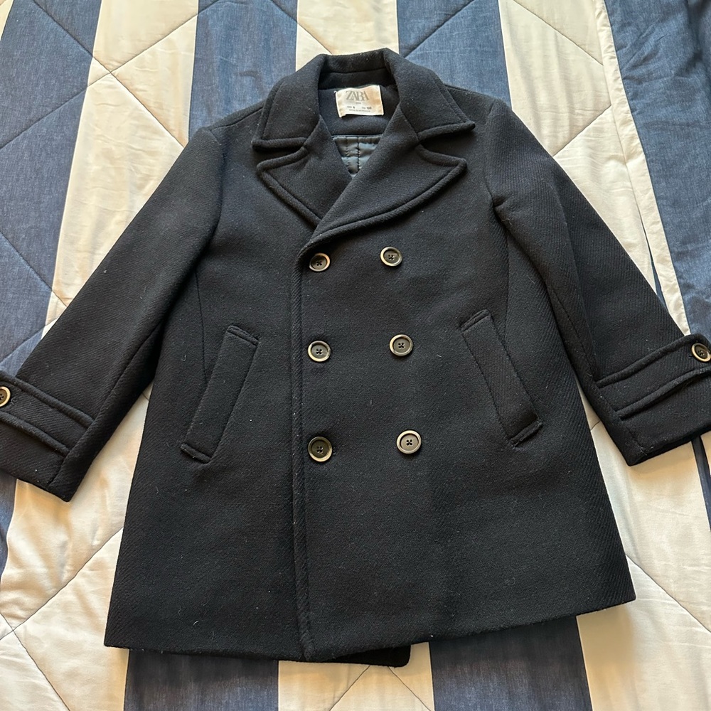 Zara boys pea coat